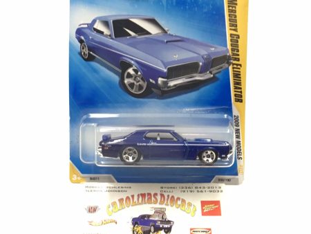 2009 Hot wheels #8 69 Mercury Cougar Eliminator Y4 Hot on Sale