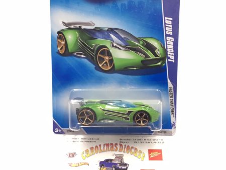 2009 Hot wheels #134 Lotus Concept fte faster than ever SS7 on Sale