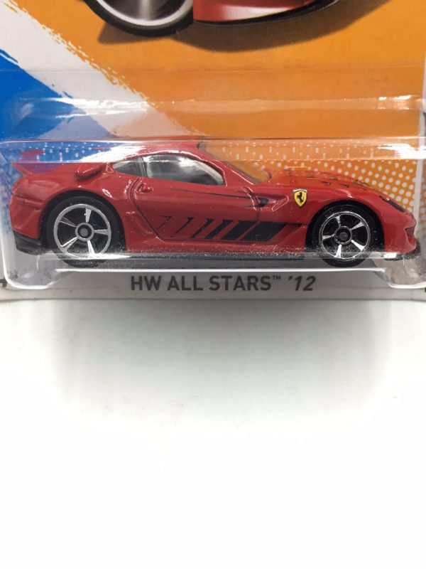 2012 Hot wheels #125 Ferrari 599XX with protector Supply