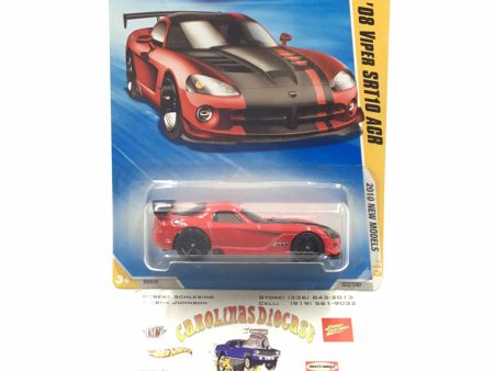 2010 Hot wheels #22 08 Viper Str10 ACR CC2 Hot on Sale