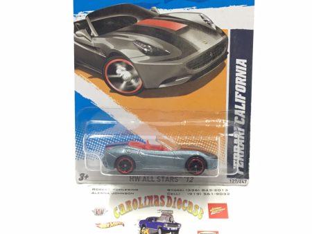 2012 Hot wheels #127 Ferrari California LL6 For Sale