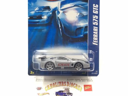 2006 Hot Wheels #201 Ferrari 575 GTC OO5 Online Sale