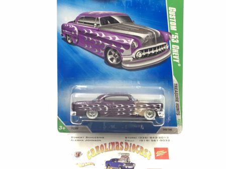 2009 hot wheels super treasure hunt #49 Custom 53 Chevy W Protector Cheap