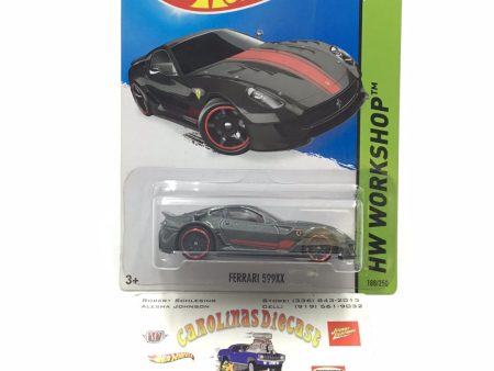 2015 Hot wheels #188 Ferrari 599XX LL2 on Sale