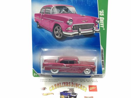 2009 hot wheels super treasure hunt #52  55 Chevy W Protector For Discount