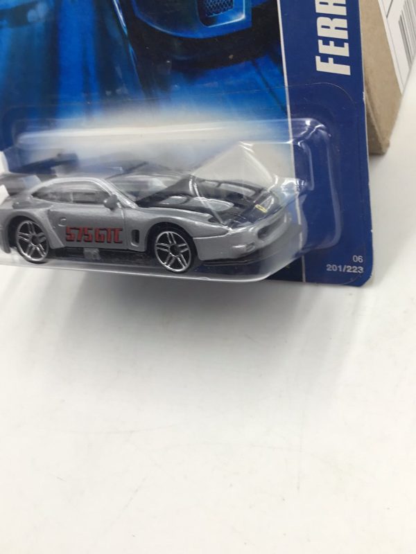 2006 Hot Wheels #201 Ferrari 575 GTC OO5 Online Sale