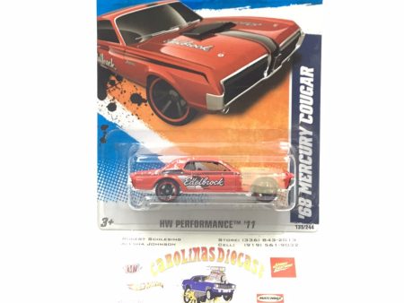 2011 Hot wheels #135 68 Mercury Cougar edelbrock Y2 Online