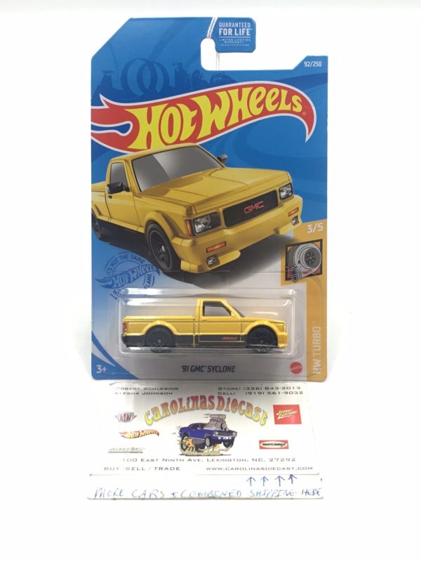 2021 hot wheels #92 91 GMC Syclone Kroger Exclusive Fashion