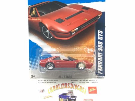 2011 Hot wheels #128 Ferrari 308 GTS with protector Sale