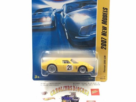 2007 Hot Wheels #23 Ferrari 250 LM OO4 For Discount