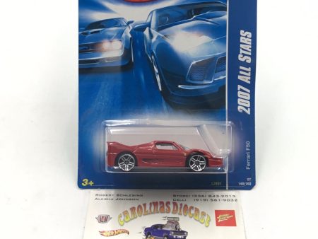 2007 Hot Wheels #148 Ferrari F50 Online now