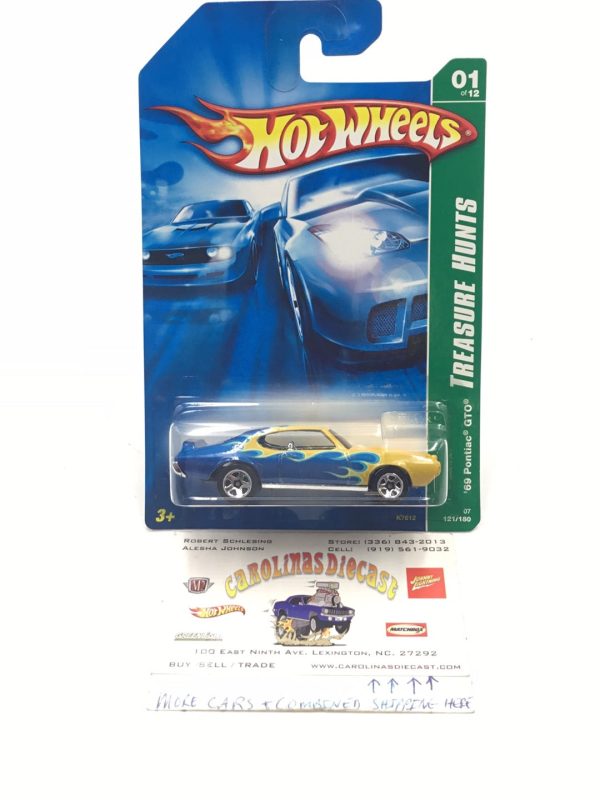 2007 Hot Wheels Treasure Hunt #121 Pontiac GTO AA3 Sale