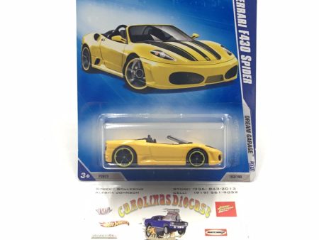 2009 Hot Wheels #153 Ferrari F430 Spider Yellow SS1 Sale