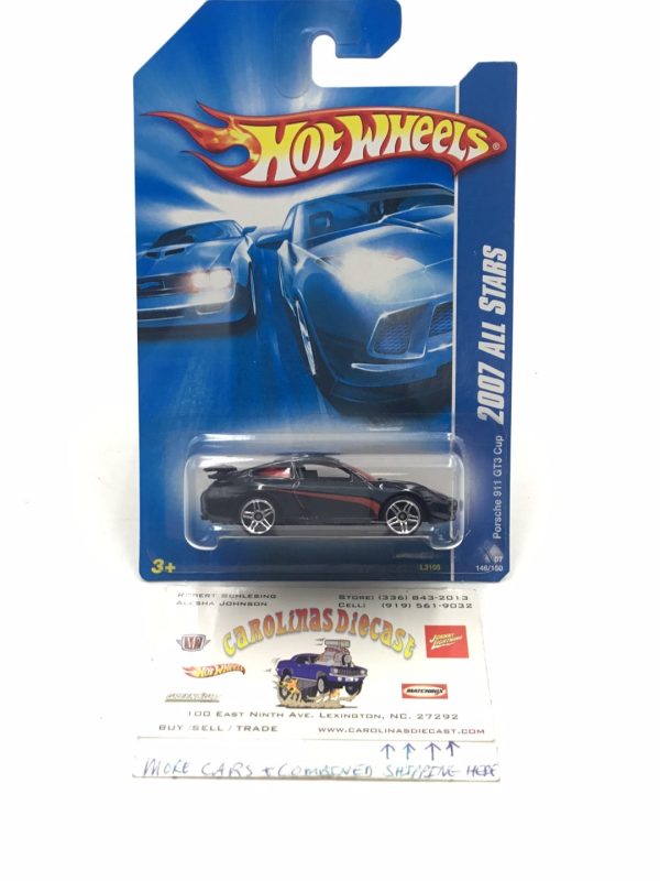 2007 Hot Wheels #146 Porsche 911 GT3 cup LL2 For Cheap