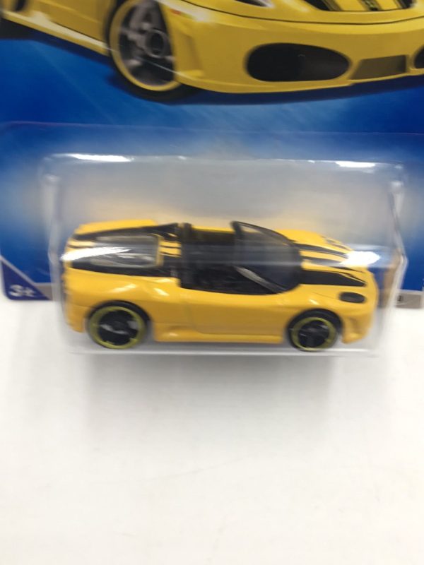 2009 Hot Wheels #153 Ferrari F430 Spider Yellow SS1 Sale