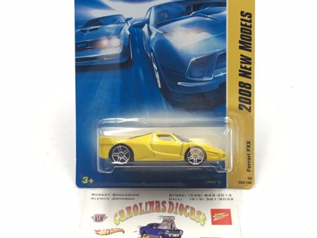 2008 Hot wheels #33 Ferrari FXX Yellow MM1 on Sale