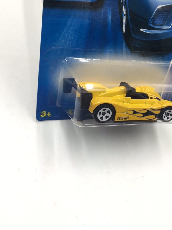 2007 Hot Wheels #139 Ferrari 333 SP Yellow PP6 Supply