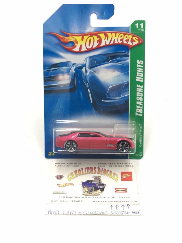 2007 Hot Wheels Treasure Hunt #131 Cadillac V16 AA1 Fashion