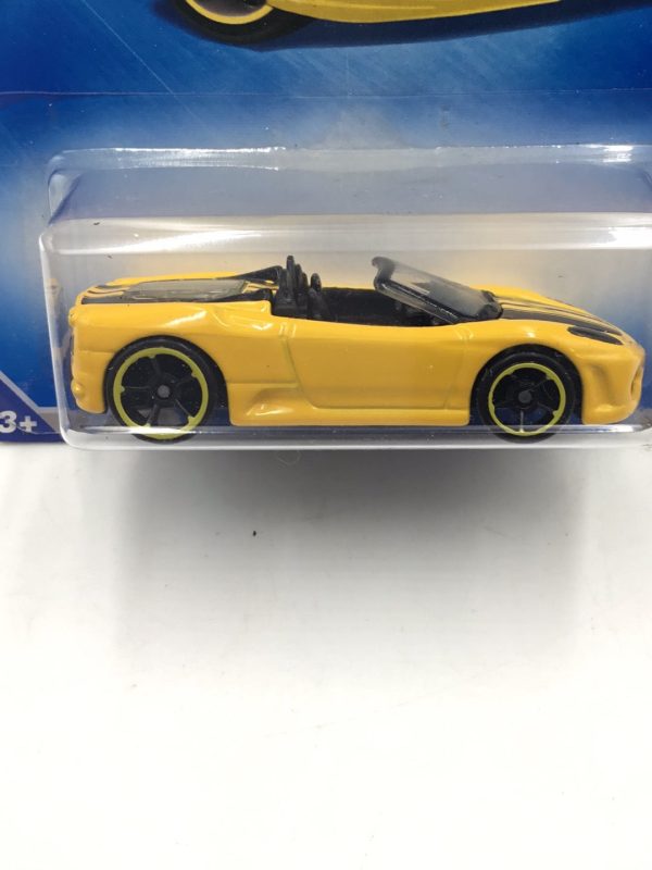 2009 Hot Wheels #153 Ferrari F430 Spider Yellow SS1 Sale