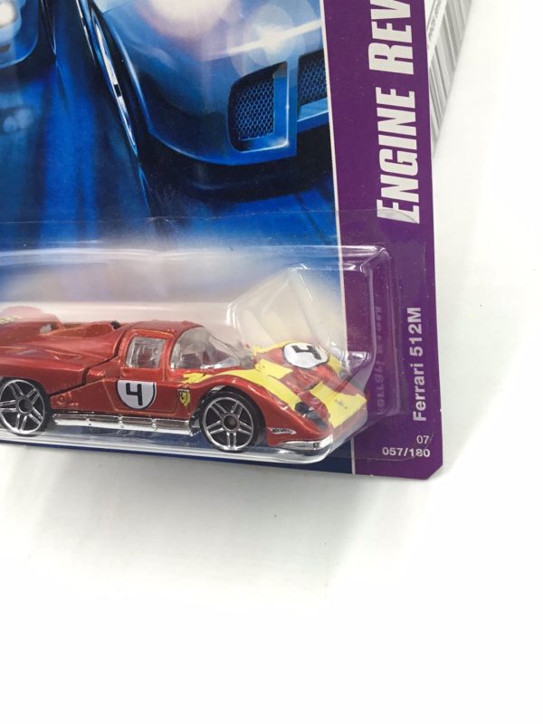 2007 Hot Wheels #57 Ferrari 512 M Fashion