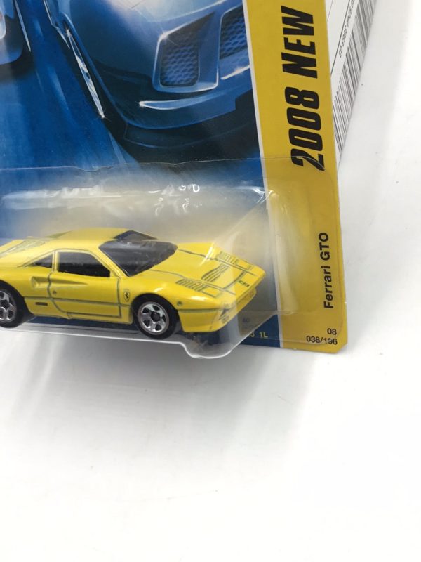 2008 Hot wheels #38 GTO Ferrari yellow PP5 Cheap