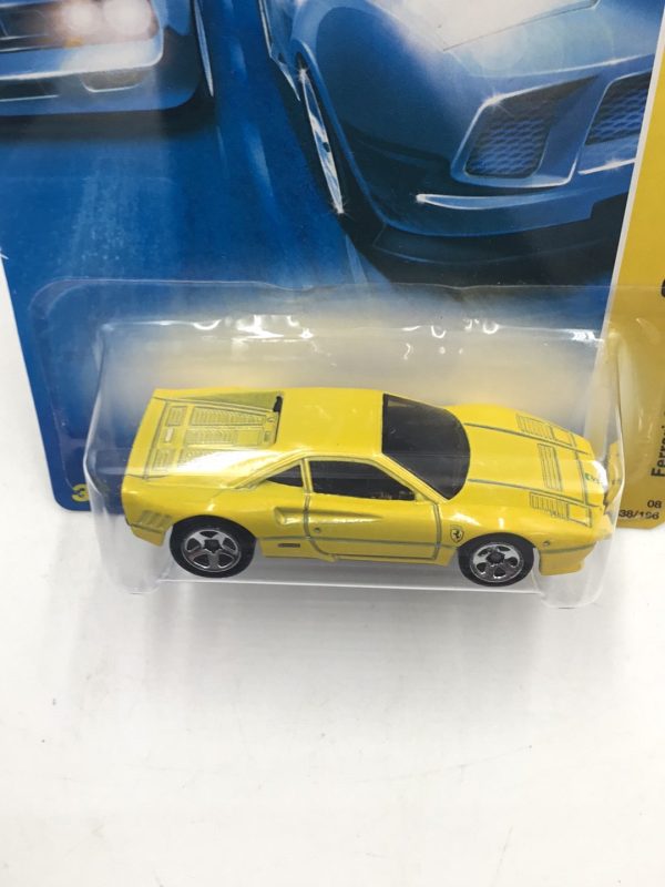 2008 Hot wheels #38 GTO Ferrari yellow PP5 Cheap