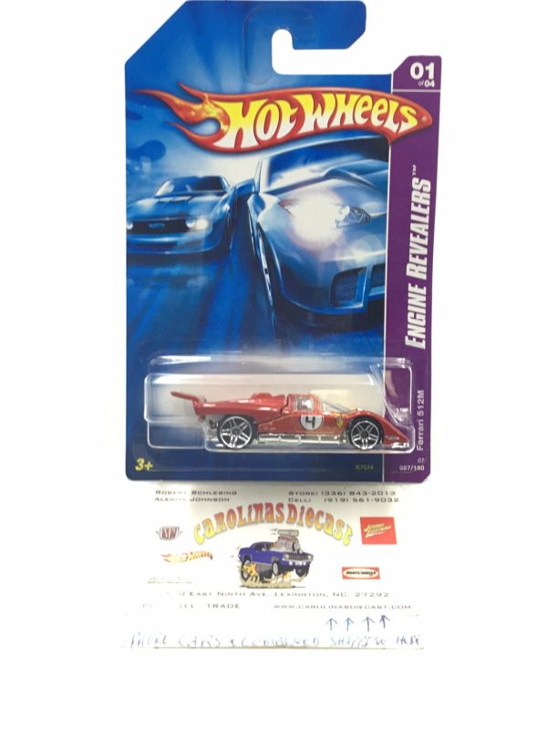 2007 Hot Wheels #57 Ferrari 512 M Fashion