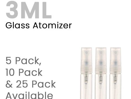 DIY 3ml Eco Atomizers - Glass Decant Atomizer Set Sale