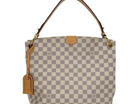 LOUIS VUITTON: Damier Azur Graceful PM Hot on Sale