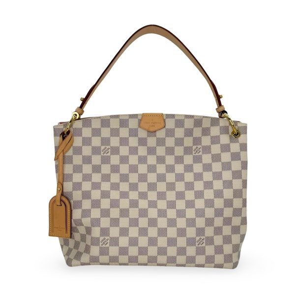 LOUIS VUITTON: Damier Azur Graceful PM Hot on Sale