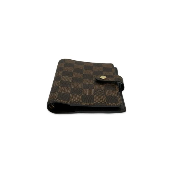 LOUIS VUITTON: Damier Ebene Small Ring Agenda Cover Online now