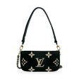 LOUIS VUITTON: Monogram Empreinte Bicolor Multi Pochette Accessoires Online Sale