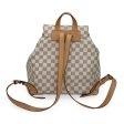 LOUIS VUITTON: Damier Azur Sperone Backpack Sale