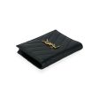 SAINT LAURENT: Grain de Poudre Cassandre Bi-Fold Wallet Supply