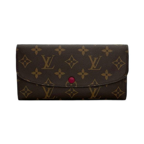 LOUIS VUITTON: Monogram Emilie Wallet Supply