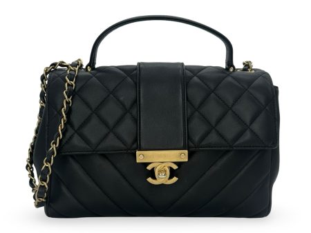 CHANEL: Quilted Calfskin In the City Top Handle on Sale