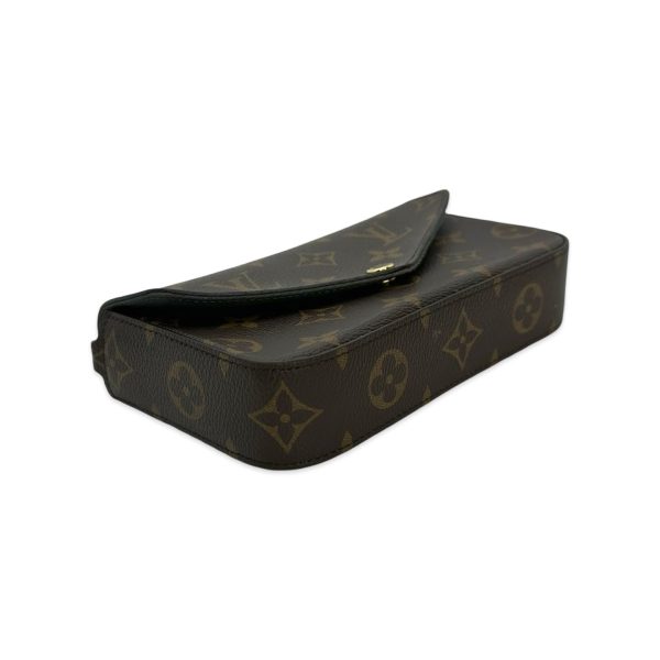 LOUIS VUITTON: Monogram Felicie Strap and Go Hot on Sale