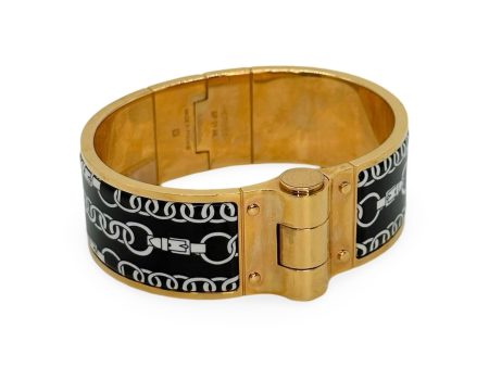 HERMES: Balades Equestres Wide Hinge Bracelet Online Hot Sale