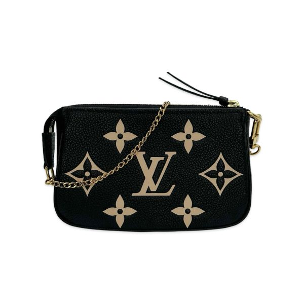 LOUIS VUITTON: Monogram Empreinte Bicolor Mini Pochette Accessoires Cheap