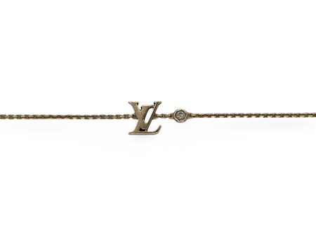 LOUIS VUITTON: Gold Idylle Blossom Diamond Necklace For Cheap