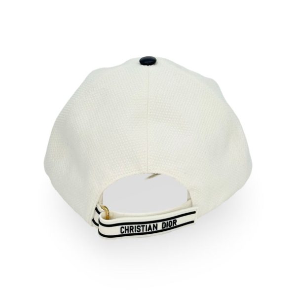 CHRISTIAN DIOR: Canvas Vibe Baseball Cap on Sale