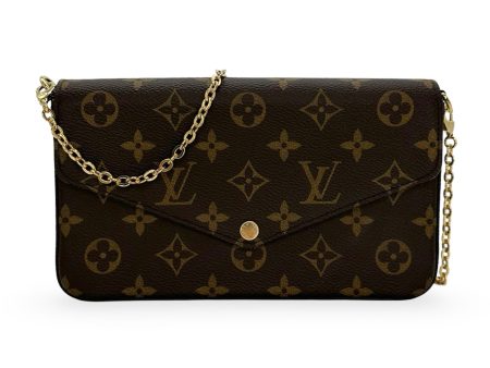 LOUIS VUITTON: Monogram Felicie Pochette For Sale