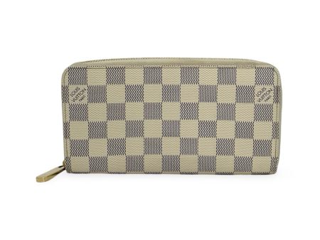 LOUIS VUITTON: Damier Azur Zippy Wallet Online