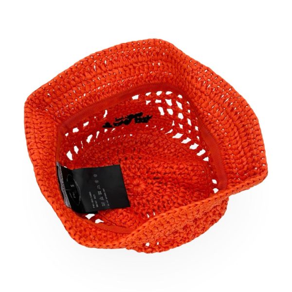 PRADA: Crochet Bucket Hat For Cheap