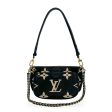 LOUIS VUITTON: Monogram Empreinte Bicolor Multi Pochette Accessoires Online Sale