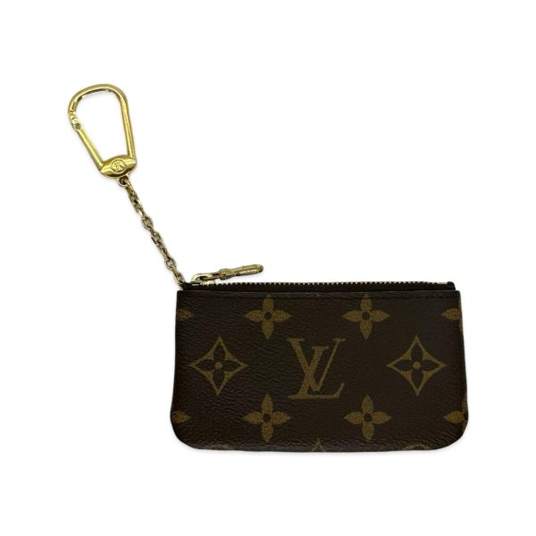 LOUIS VUITTON: Monogram Key Pouch For Cheap