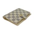 LOUIS VUITTON: Damier Azur Small Ring Agenda Cover Supply