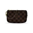 LOUIS VUITTON: Damier Ebene Mini Pochette Accessoires For Discount