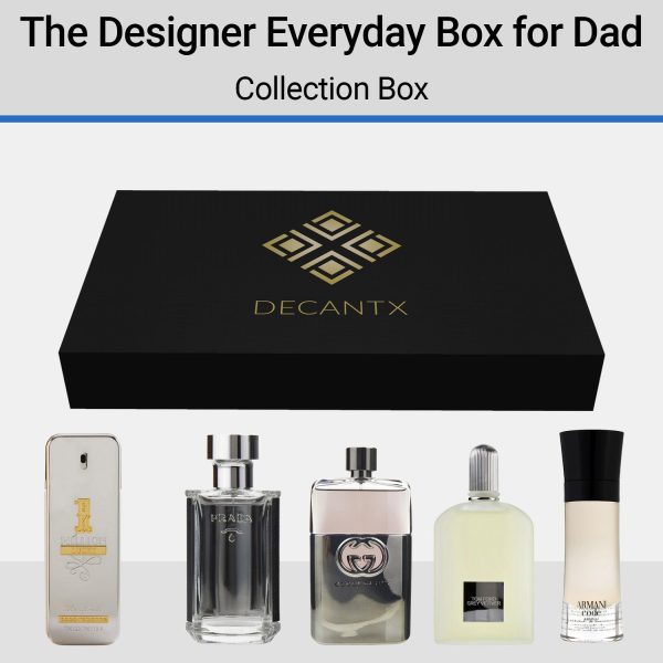 The Designer Everyday Box for Dad - Decantx Fragrance Collection Box Online