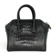 GIVENCHY: Croc Embossed Mini Antigona Discount